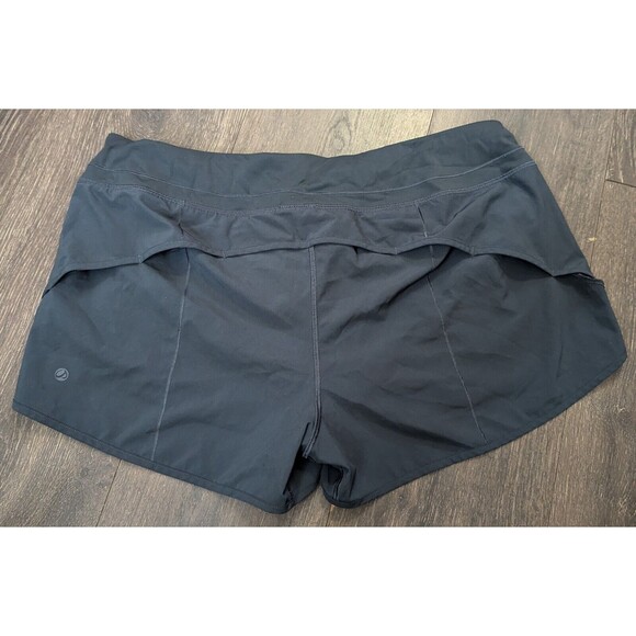 Athletic Womens Shorts Wicking Inner Panty Black Ventilated Large 34" (477) - Picture 2 of 2